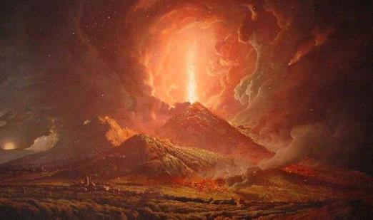 世界上最大的活火山口 意大利维苏威火山爆发过五十多次