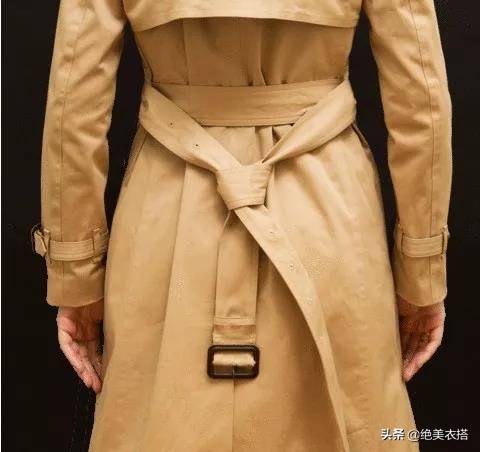 风衣的腰带不会打结?分享一组最全的腰带系法,建议收藏备用