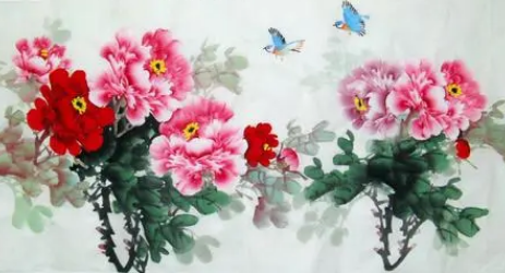 中堂用牡丹画合适吗1