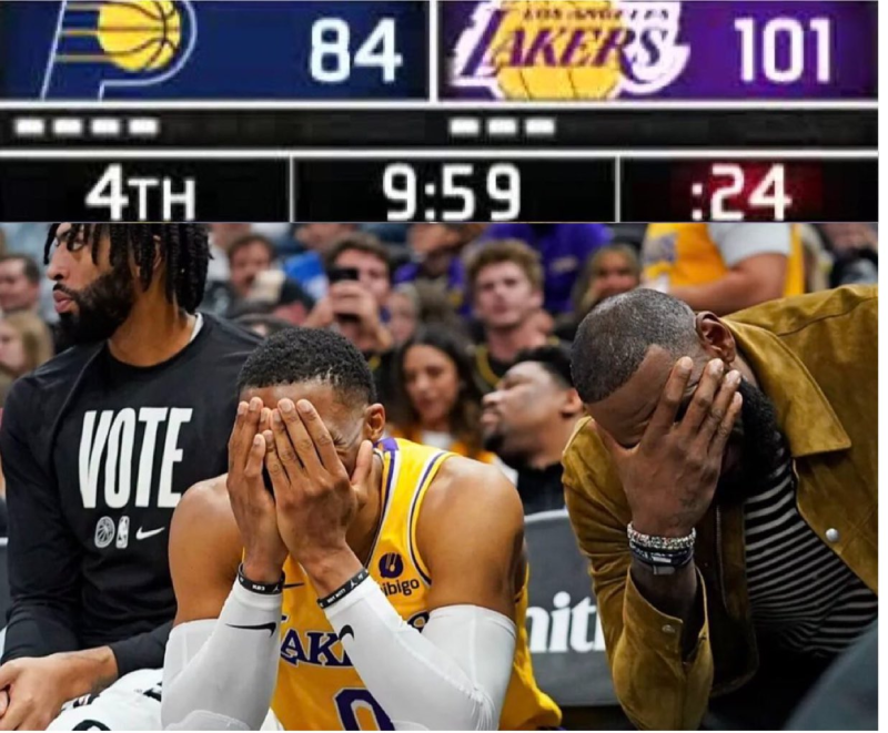 湖人第四节落后16分
