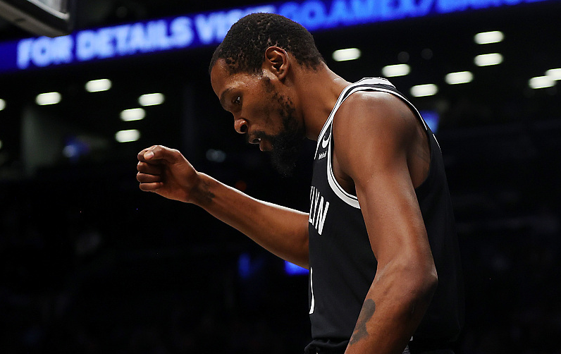 杜兰特篮网出场