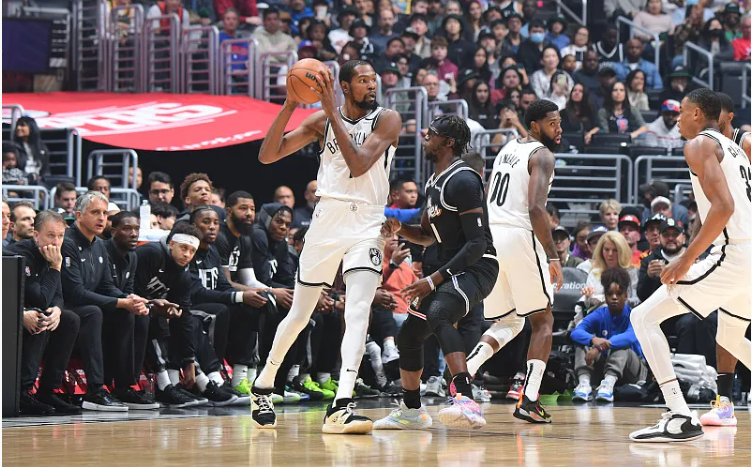 篮网杜兰特三分 杜兰特49分三双集锦