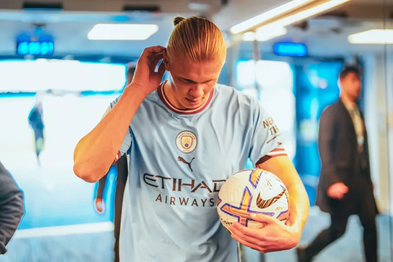 瓜迪奥拉 哈兰德,哈兰德目前进球数,哈兰德进球数据,哈兰德总进球