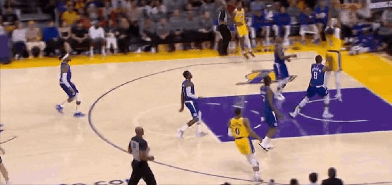 浓眉单节20分 浓眉一球20分