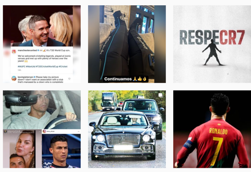 曾让c罗回复factos的球迷疯狂维护c罗,c罗二姐每一条都点赞