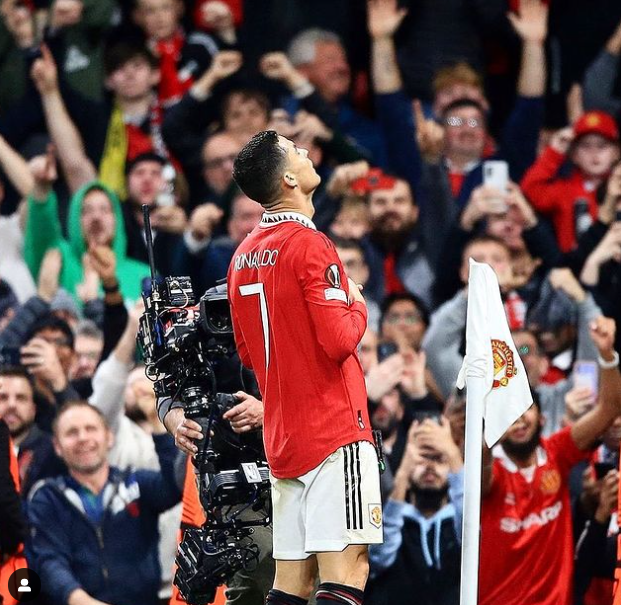 c罗回归曼联ins点赞,曼联晒C罗首秀,c罗回归曼联ins