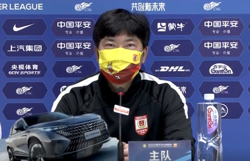 陈洋:亚泰防守端的漏洞更多,希望队员吸取教训