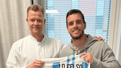 tyc:洛切尔索在芬兰完成手术,预计将伤缺三个月