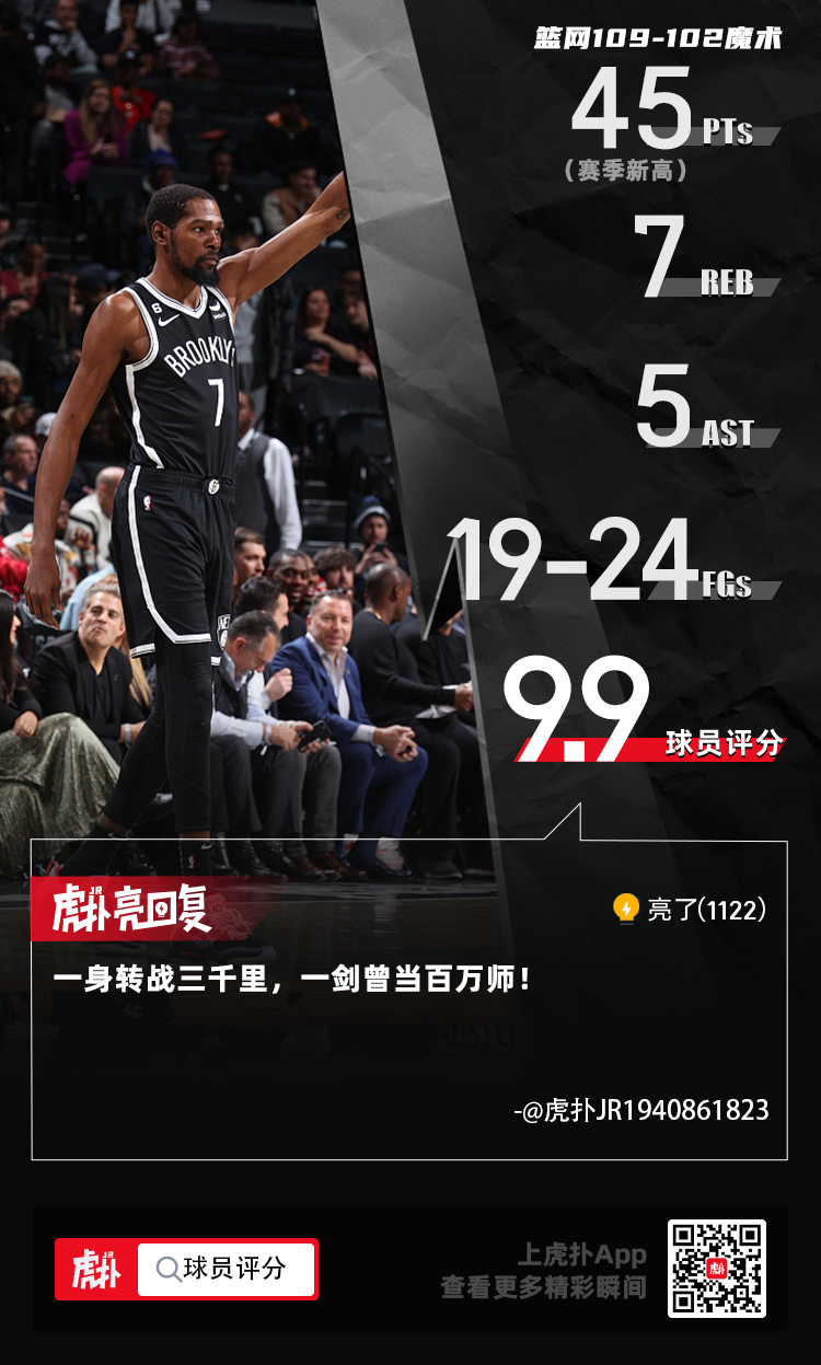 杜兰特48分钟贡献49+17+10