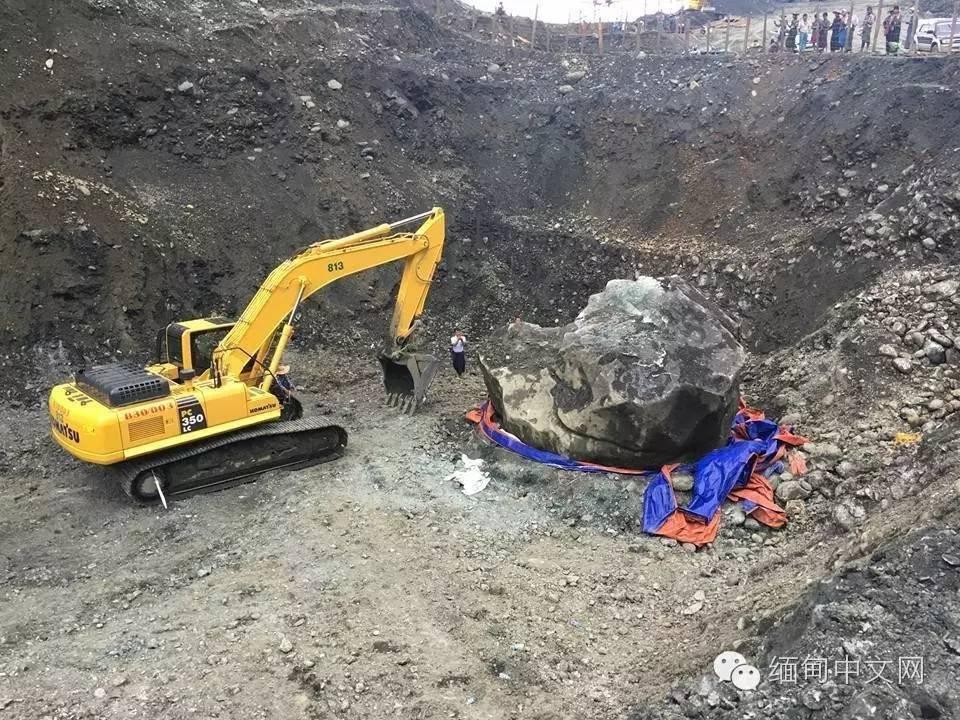 缅甸发现近200吨玉原石(lssdjt.com) 缅甸发现近200吨玉原石