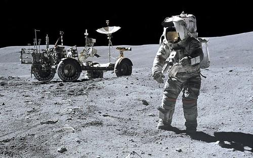 “阿波罗”16号月球考察成功(lssdjt.com) “阿波罗”16号月球考察成功